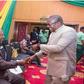 Mahama congratulates Alban Bagbin on his election as Speaker of Parliament