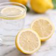 lemon inside a glass of water [fitnessjockey]