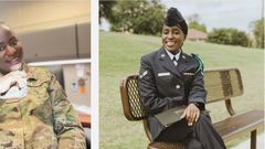 Beautiful woman enlisted into the US air force after being rejected four times in Africa