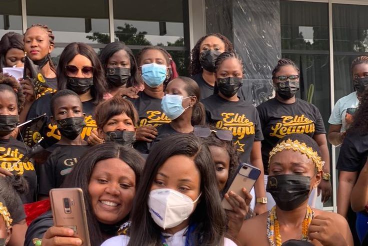 Erica in Ghana (Source: Twitter)