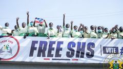 ‘Awurade Nyankopong! Are they confused?’ – Bawumia shocked by NDC’s Free SHS claim