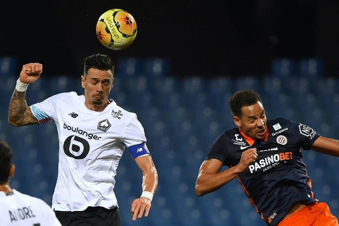 Lille claimed a thrilling win at Montpellier to stay top