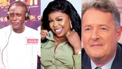 Afia Schwarzenegger, Captain Smart and Piers Morgan