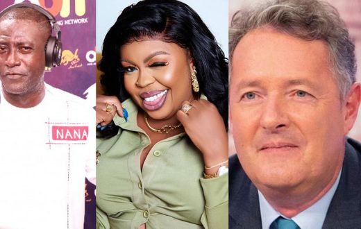 Afia Schwarzenegger, Captain Smart and Piers Morgan