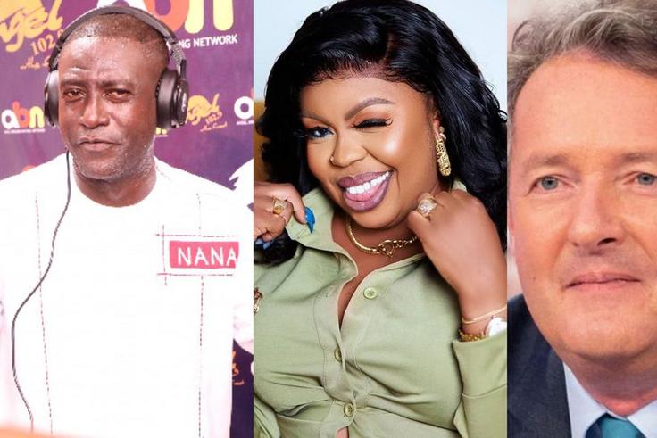 Afia Schwarzenegger, Captain Smart and Piers Morgan