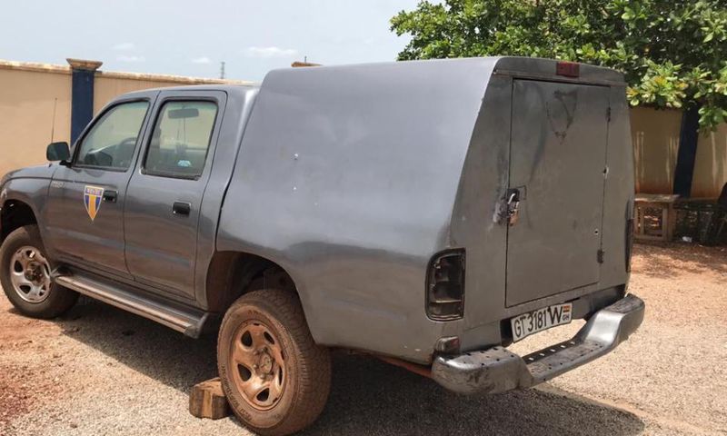 Bullion van in Ghana
