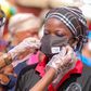 Victoria Michaels donates nose masks to market women