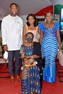 Dakoa Newman with some politicians