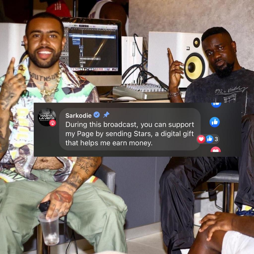 Sarkodie ‘begs’ for money from fans on Facebook