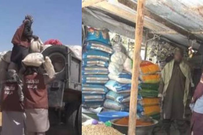 Boko Haram members distribute food to residents of Nigeria’s Borno & Yobe states