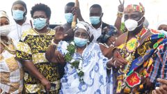 Ga Queen returns from the US