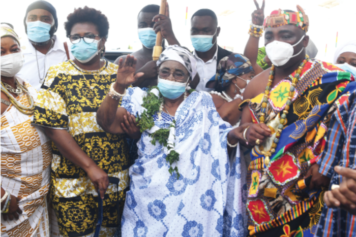 Ga Queen returns from the US