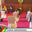 Apam drowning victims family