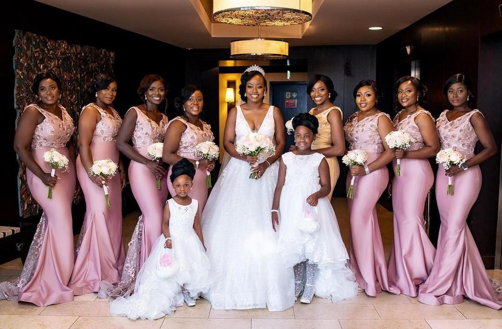 Angela and her bridal team