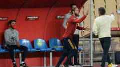 Ramos came on as a late substitute against Kosovo