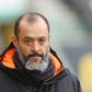 Wolves manager Nuno Espirito Santo
