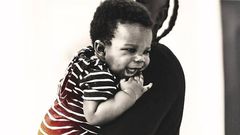Stonebwoy with son Janam