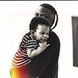 Stonebwoy with son Janam