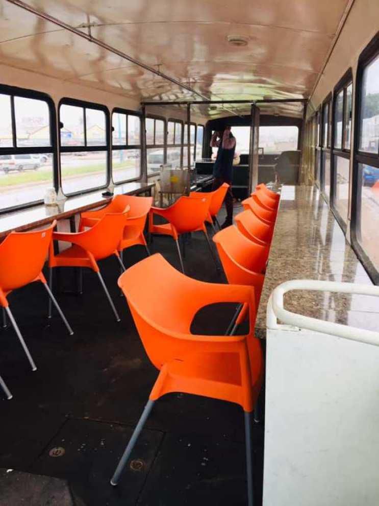 Young entrepreneur converts 47-seater luxurious bus into mobile restaurant