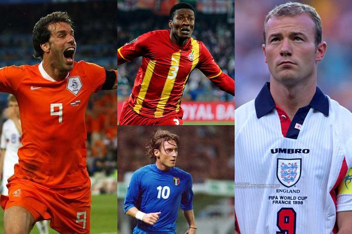 Cantona, Raul, Totti, Shearer: 10 legendary strikers with less international goals than Asamoah Gyan