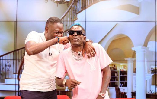 Shatta Wale and Arnold Asamoah Baidoo