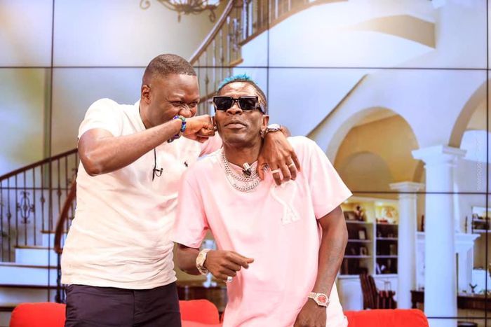Shatta Wale and Arnold Asamoah Baidoo