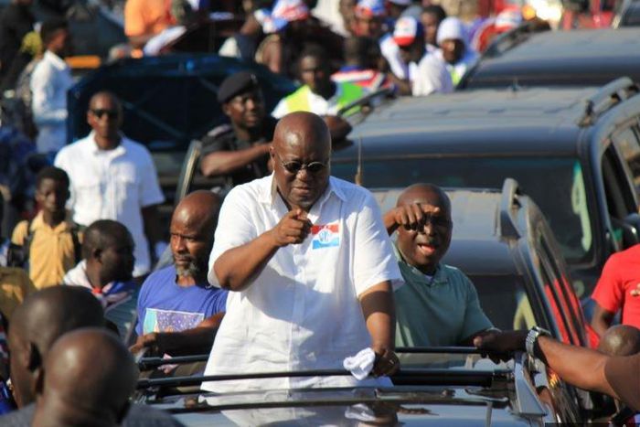 Don’t vote ‘skirt and blouse’ – Akufo-Addo tells electorates