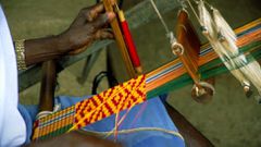 Kente weaving
