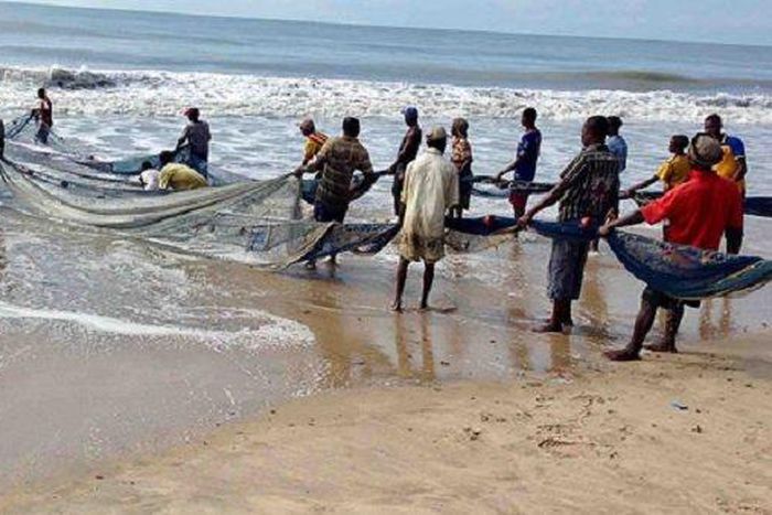 Fishing in Ghana