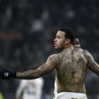 Lyon forward Memphis Depay shows off 'the lion' after scoring against PSG in 2018