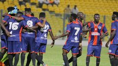 Legon Cities beat AshGold 5-2