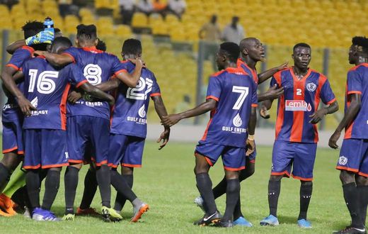 Legon Cities beat AshGold 5-2