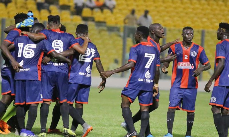 Legon Cities beat AshGold 5-2