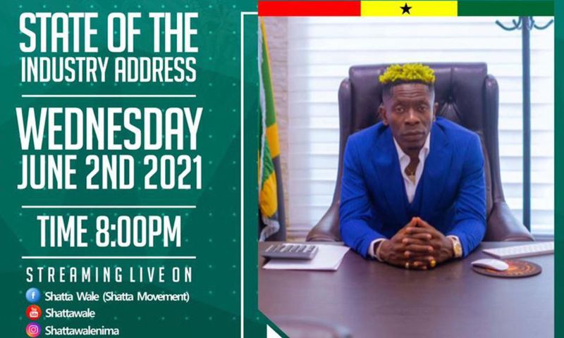 Shatta Wale to address the Nation on the state of the industry