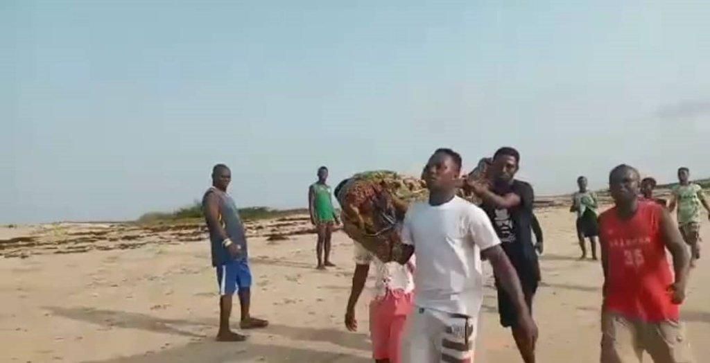 children feared drowned in Apam River
