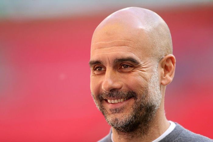 Cloud nine: Pep Guardiola has won nine league titles as a coach in England, Spain and Germany