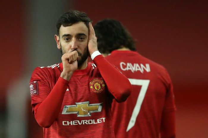 Manchester United midfielder Bruno Fernandes