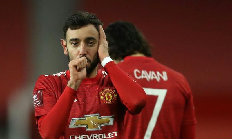 Manchester United midfielder Bruno Fernandes