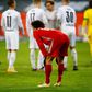 Bayern Munich midfielder Leroy Sane shows his frustration after defeat at Moechengladbach