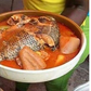 Fresh tilapia light soup