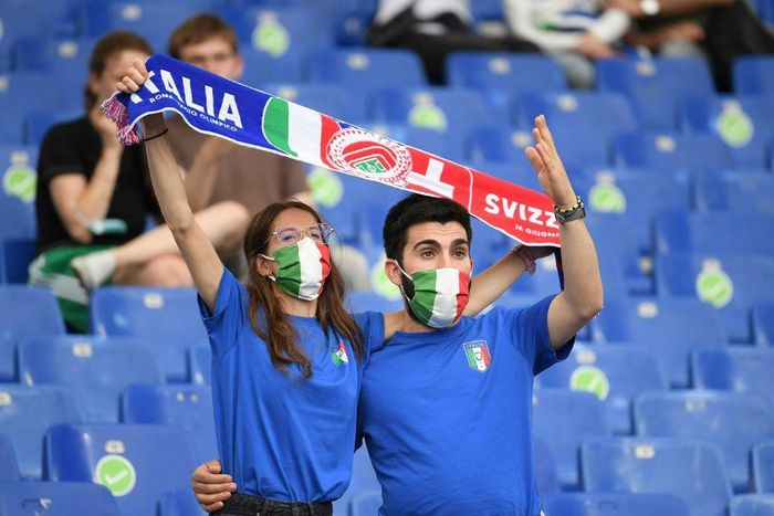 Italy take on Switzerland at the Stadio Olimpico