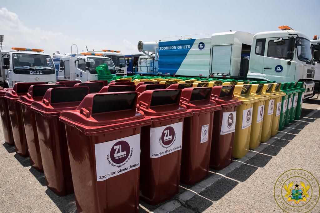 Zoomlion secures 101 waste management trucks and twenty-five (25) disinfection trucks