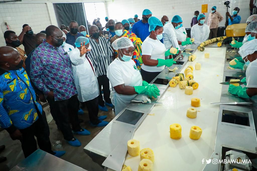 Bawumia commissions 77th One District One Factory in Nsawam