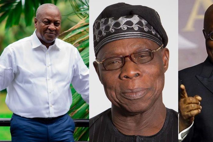 Ex-Nigerian President Obasanjo cautions Akufo-Addo, Mahama ahead of December polls