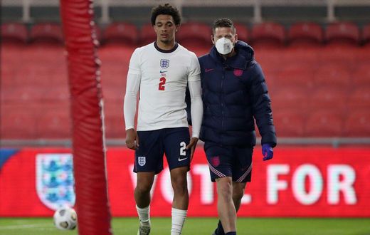 England defender Trent Alexander-Arnold will miss Euro 2020