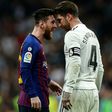Sergio Ramos and Lionel Messi