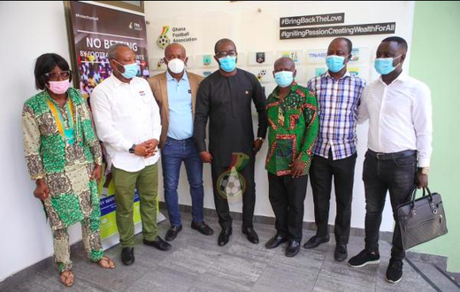Government and GFA officials
