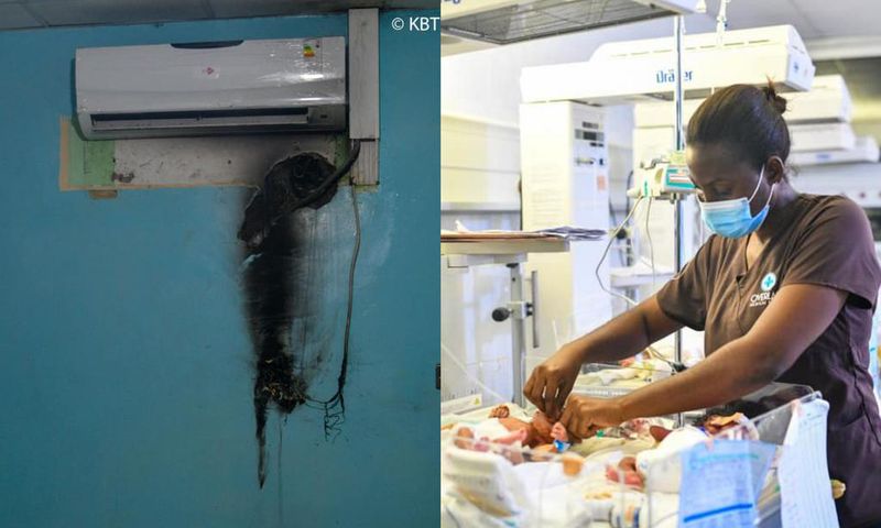 Korle Bu denies reports of fire outbreak at maternity block