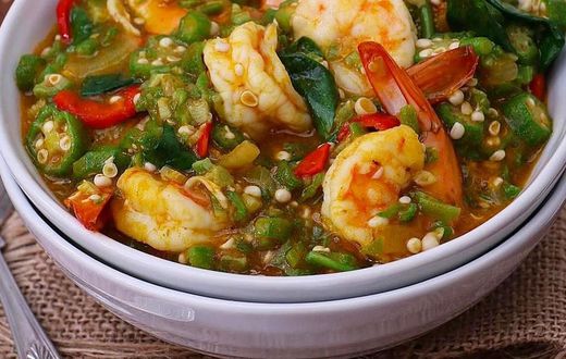 Okra stew