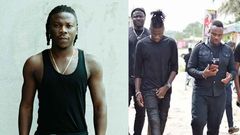 Stonebwoy and his team